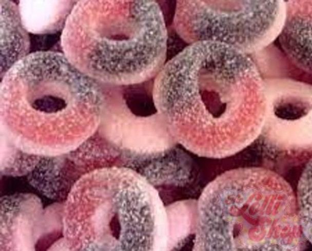 Gummy Blackcurrant Rings 100g