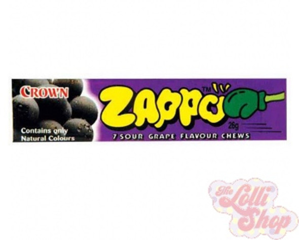 Zappo Grape Chew 29g Zappo Grape Chew 29g